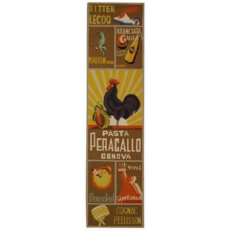 Safavieh 2 ft. - 6 in. x 10 ft. Runner- Transitional Chelsea Mocha Hand Hooked Rug HK245D-210